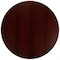 Flash Furniture Round 35.5" W, 35.5" L, 30" H, Laminate Top, Red GC-M-BLK-15-MHG-GG - alternate 8